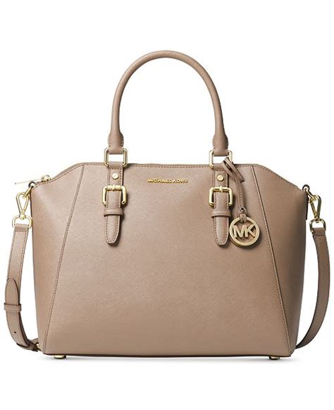 michael kors ciara lg|ciara large saffiano leather satchel.